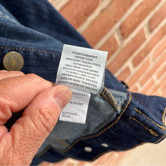 Denim jean jacket Torrid size 2. XXL - Picture 3 of 10